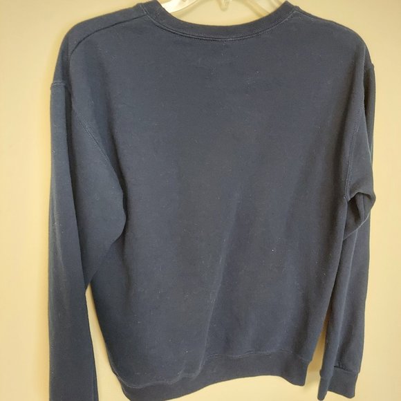 Jerzees Looney Tunes Graphic Pullover Crew Neck Sweatshirt Blue Small - Picture 3 of 3